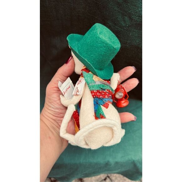 Annalee Caroler Mouse 8.5 with Lantern christmas holiday - Picture 4 of 6